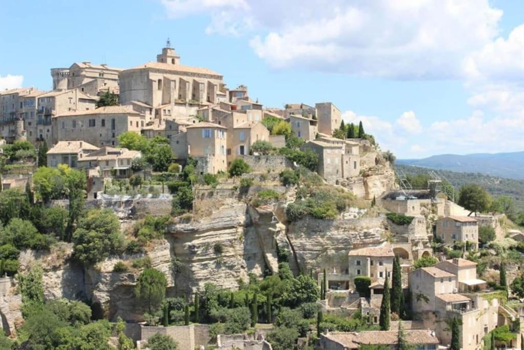 Gite Aux Bons Voisins Gordes Exterior photo